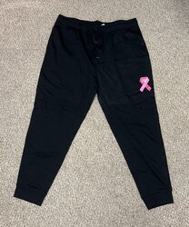 Black WBCI Logo Joggers